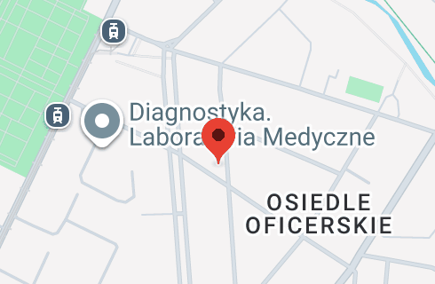 Mapa lokalizacji: Centrum Medyczne Oficerskie